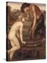 Pan and Psyche, 1870s-Edward Burne-Jones-Stretched Canvas