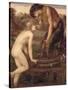 Pan and Psyche, 1870s-Edward Burne-Jones-Stretched Canvas