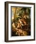 Pan and Syrinx, 1637-Nicolas Poussin-Framed Giclee Print