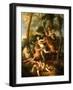 Pan and Syrinx, 1637-Nicolas Poussin-Framed Giclee Print