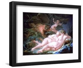 Pan and Syrinx, 1759-François Boucher-Framed Giclee Print