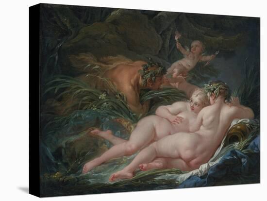 Pan and Syrinx, 1759-François Boucher-Stretched Canvas