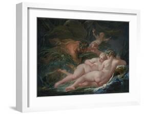 Pan and Syrinx, 1759-François Boucher-Framed Giclee Print