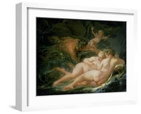 Pan and Syrinx, 1759-Francois Boucher-Framed Giclee Print