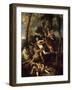 Pan and Syrinx-Nicolas Poussin-Framed Giclee Print