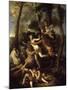 Pan and Syrinx-Nicolas Poussin-Mounted Giclee Print