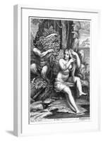 Pan and Syrinx-P Vanderbank-Framed Giclee Print