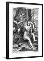 Pan and Syrinx-P Vanderbank-Framed Giclee Print