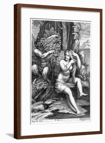 Pan and Syrinx-P Vanderbank-Framed Giclee Print