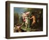 Pan and Syrinx-Paolo Di Matteis-Framed Giclee Print