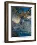 Pan by a Stream-Maxfield Parrish-Framed Photographic Print