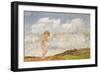 Pan, C.1916 (Tempera on Canvas)-Charles Sims-Framed Giclee Print