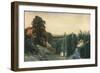 Pan Did after Syrinx Speed-Robert Anning Bell-Framed Giclee Print
