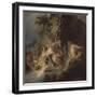 Pan et Syrinx-Nicolas Bertin-Framed Giclee Print