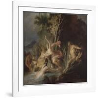 Pan et Syrinx-Nicolas Bertin-Framed Giclee Print