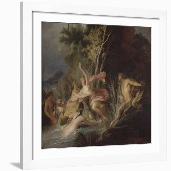 Pan et Syrinx-Nicolas Bertin-Framed Giclee Print