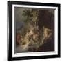 Pan et Syrinx-Nicolas Bertin-Framed Giclee Print