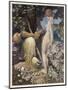 Pan is Consulted by Psyche Concerning Her Relationship with Cupid-Alex Rothaug-Mounted Art Print