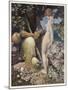 Pan is Consulted by Psyche Concerning Her Relationship with Cupid-Alex Rothaug-Mounted Art Print