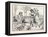 Pan Pipes-Walter Crane-Framed Stretched Canvas