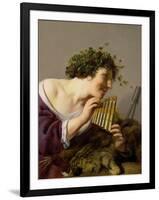 Pan Playing His Pipes-Paulus Moreelse-Framed Giclee Print