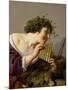 Pan Playing His Pipes-Paulus Moreelse-Mounted Giclee Print