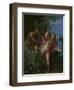 Pan Pursuing Syrinx, after 1615-Jan Brueghel the Elder-Framed Giclee Print