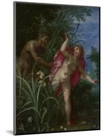 Pan Pursuing Syrinx, after 1615-Jan Brueghel the Elder-Mounted Giclee Print