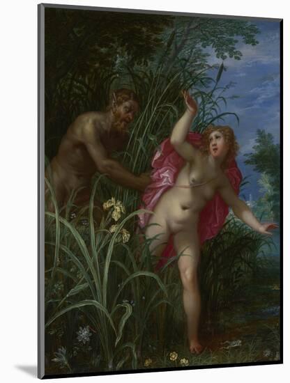 Pan Pursuing Syrinx, after 1615-Jan Brueghel the Elder-Mounted Giclee Print