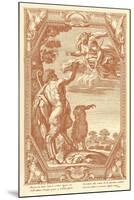 Pan with Goat-null-Mounted Art Print
