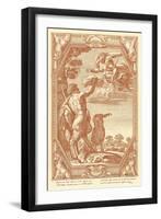 Pan with Goat-null-Framed Art Print