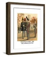 Panache at Usma - 1888 - Fully Coiffured at the Point-Henry Alexander Ogden-Framed Art Print