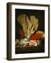 Panaches de mer, lithophytes et coquilles-Still-life with shells and coral Canvas, 130 x 97 cm-Anne Vallayer-coster-Framed Giclee Print