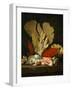 Panaches de mer, lithophytes et coquilles-Still-life with shells and coral Canvas, 130 x 97 cm-Anne Vallayer-coster-Framed Giclee Print