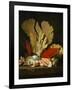 Panaches de mer, lithophytes et coquilles-Still-life with shells and coral Canvas, 130 x 97 cm-Anne Vallayer-coster-Framed Giclee Print