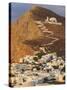 Panagia Kimissis Monastery, Kastro, the Chora Village, Folegandros, Cyclades Islands, Greek Islands-Tuul-Stretched Canvas