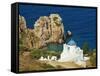 Panagia Poulati, Monastery, Sifnos, Cyclades Islands, Greek Islands, Aegean Sea, Greece, Europe-Tuul-Framed Stretched Canvas
