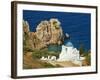 Panagia Poulati, Monastery, Sifnos, Cyclades Islands, Greek Islands, Aegean Sea, Greece, Europe-Tuul-Framed Photographic Print