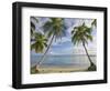 Panama, Bocas Del Toro Province, Carenero Island, Palm Trees and Beach-Jane Sweeney-Framed Photographic Print