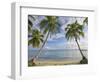 Panama, Bocas Del Toro Province, Carenero Island, Palm Trees and Beach-Jane Sweeney-Framed Photographic Print