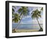 Panama, Bocas Del Toro Province, Carenero Island, Palm Trees and Beach-Jane Sweeney-Framed Photographic Print