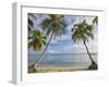 Panama, Bocas Del Toro Province, Carenero Island, Palm Trees and Beach-Jane Sweeney-Framed Photographic Print