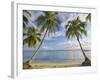 Panama, Bocas Del Toro Province, Carenero Island, Palm Trees and Beach-Jane Sweeney-Framed Photographic Print