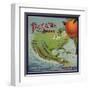 Panama Brand - Santa Barbara, California - Citrus Crate Label-Lantern Press-Framed Art Print