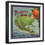 Panama Brand - Santa Barbara, California - Citrus Crate Label-Lantern Press-Framed Art Print