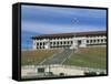 Panama Canal Administration Building, Balboa, Panama, Central America-Sergio Pitamitz-Framed Stretched Canvas