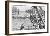 Panama Canal Being Built-null-Framed Giclee Print