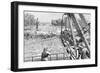 Panama Canal Being Built-null-Framed Giclee Print