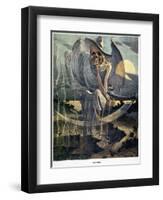 Panama Canal Cartoon, 1904-Joseph Keppler-Framed Giclee Print