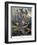 Panama Canal Cartoon, 1904-Joseph Keppler-Framed Giclee Print